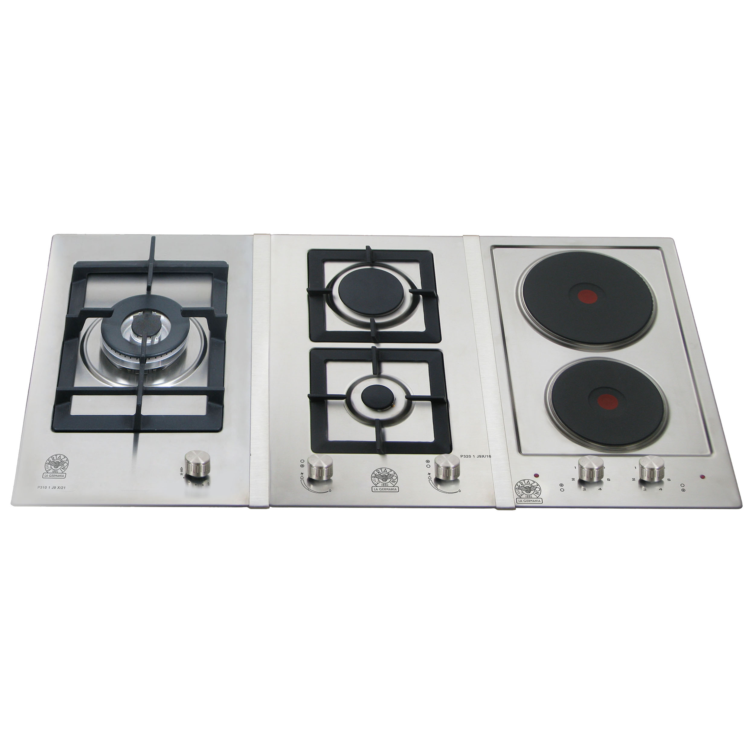 ΕΣΤΙΑ LA GERMANIA P933CELAGX | (P33 1C LAG X + P33 20 LAG X + P33 2E LAG X) | ΕΣΤΙΑ ΜΙΚΤΗΣ ΤΡΟΦΟΔΟΣΙΑΣ | 3 ΕΣΤΙΕΣ ΑΕΡΙΟΥ + 2 ΗΛΕΚΤΡΙΚΕΣ